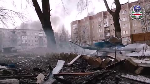 New Footage from Chechen-Ukrainian Battalion in Bakhmut