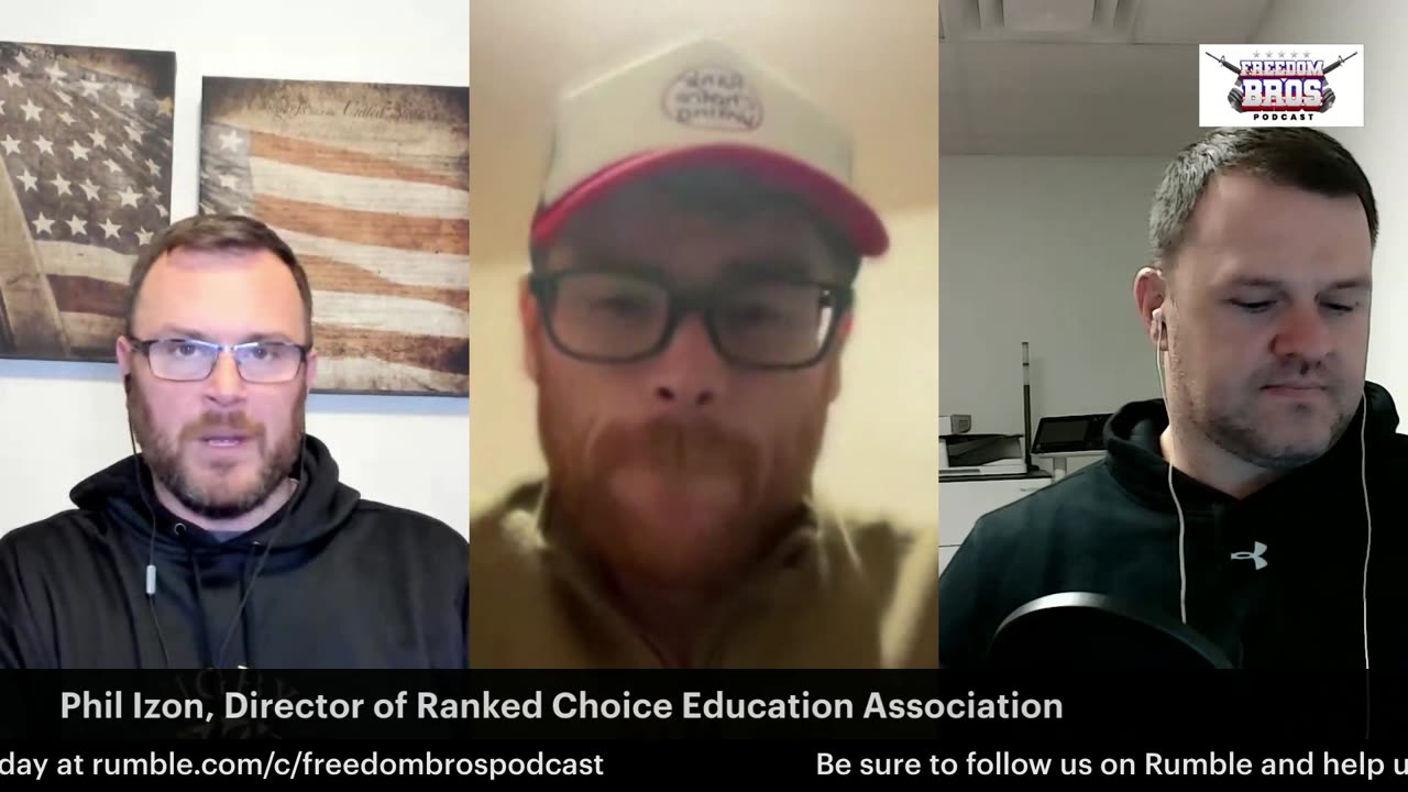 Freedom Bros Interview Phil Izon, Director of Ranked Choice Education Association