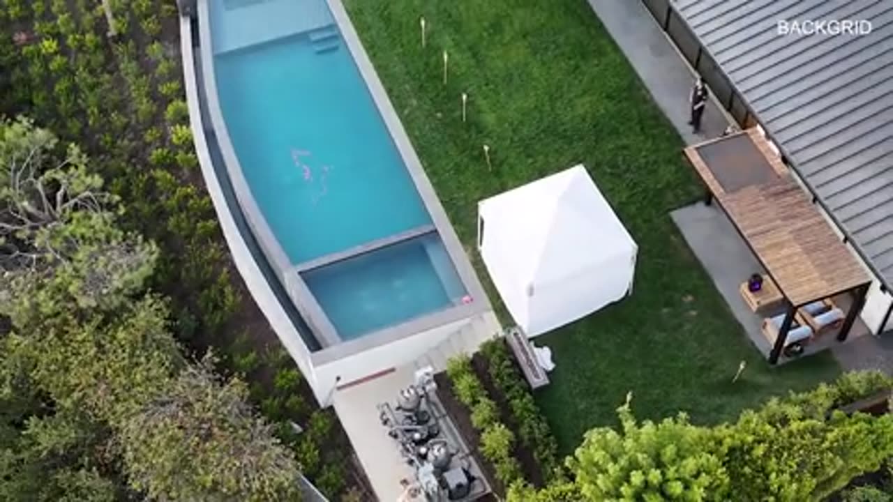 Actor Matthew Perry backyard taped off following his passing