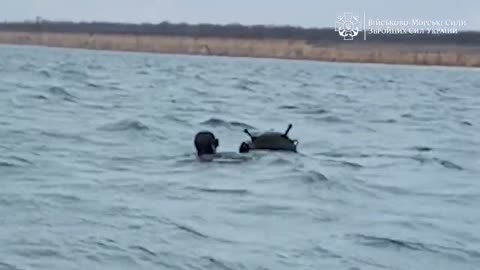 A unit of the Naval Forces of the Armed Forces of Ukraine successfully destroyed another sea mine