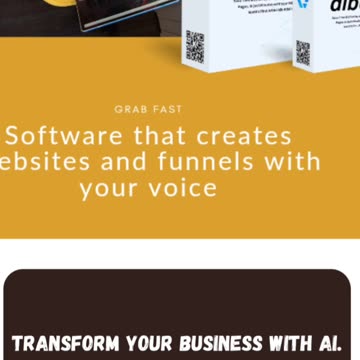 AIBuilder: Create Stunning Websites & Funnels with your voice