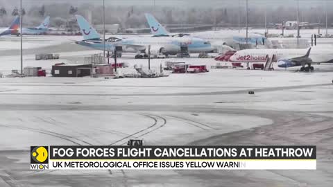 Heavy snowfall causes disruption in the vehicular movement in UK World News English News WION