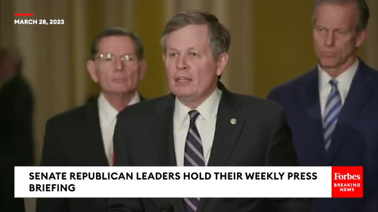 JUST IN- Senate GOP Leaders Decry Biden's 'Totally Unacceptable' To Iran's Killing Of US Worker