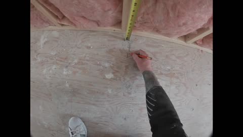 Marking out and cutting outlets in drywall