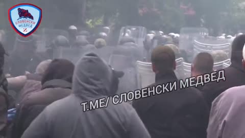 Serbians Against NATO And Albanians