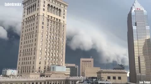 Masiva Tormenta Supercell sobre Cleveland - USA | Agosto 2016