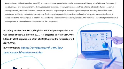 Metal 3d Printing Impressively Grow in Future by Top Companies Analysis