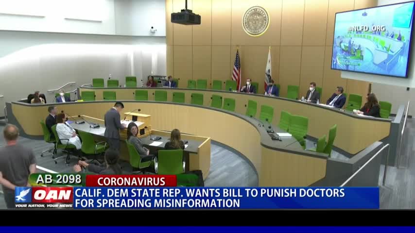 Calif. Dem State Rep. wants bill to punish doctors for spreading misinformation