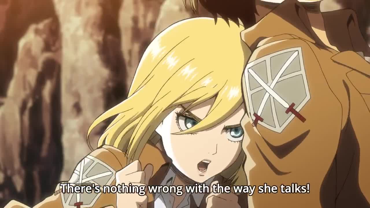 Sasha Saves Kaya From A Titan [Eng sub, HD].mp4