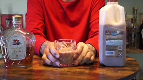 Salted Caramel Crown Royal & Chocolate Milk