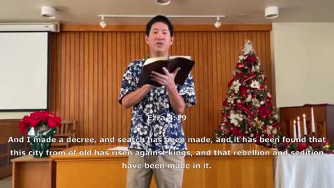 Ezra 4 - "We Love God in the Face of Opposition"