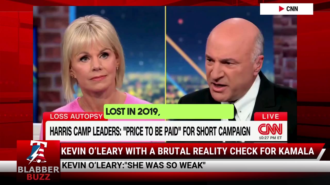 Kevin O’Leary With A Brutal Reality Check For Kamala