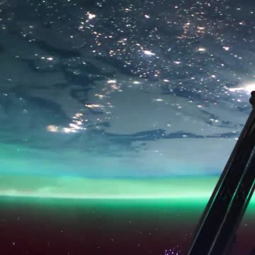 Northern Lights Seen From the International Space Station