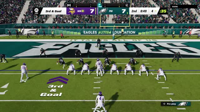 MADDEN 23 99 YARD INT RETURN FOR TD!