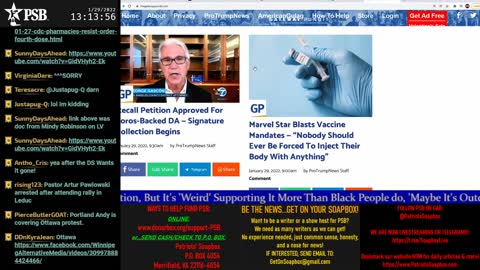 2022-01-29 13:00 EST - PSB Movie Time: