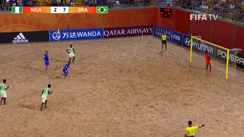 Nigeria v Brazil FIFA Beach Soccer World Cup 2019 Match Highlights