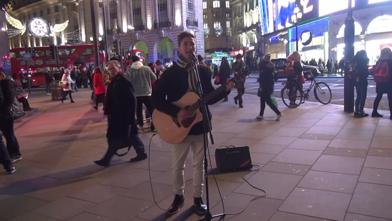 Augustin Kafka Music Busking in London 2017. Singles 4.