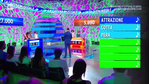 RAIUNO - Reazione A Catena-La Catena Musicale (07/08/2017)