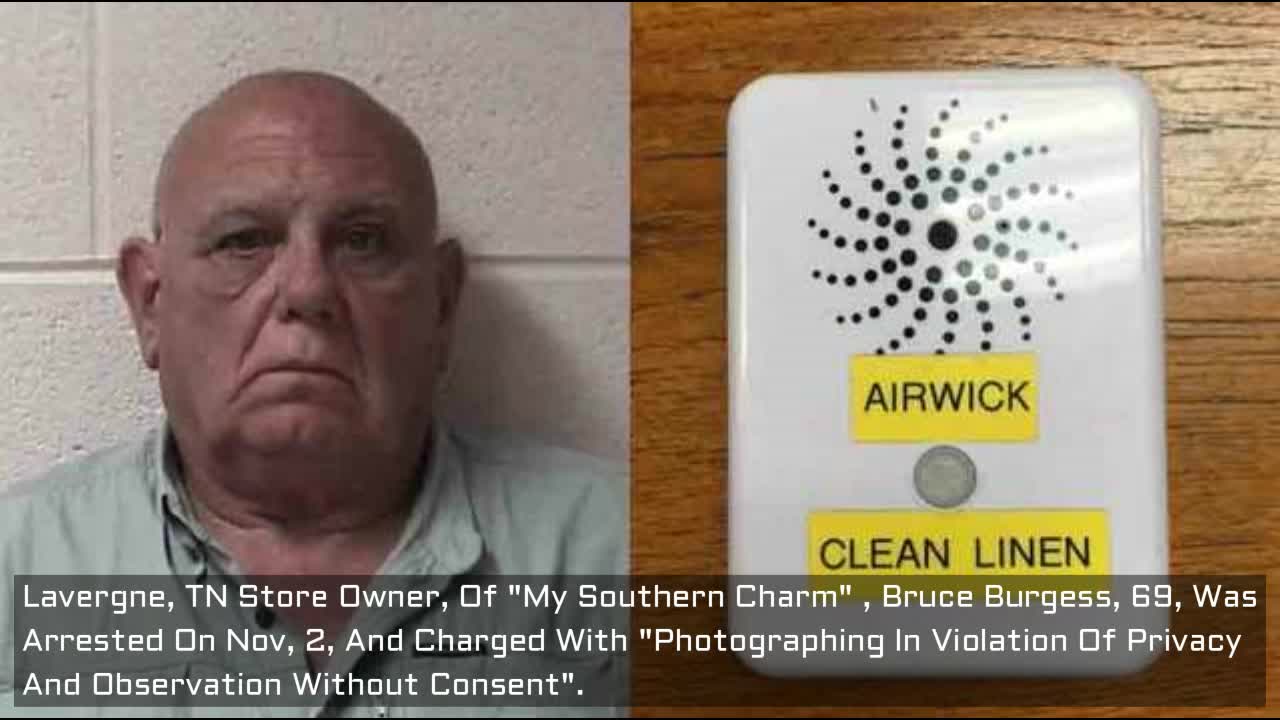 "Peeping Tom" Store Owner Arrested For Hiding Camera In Bathroom