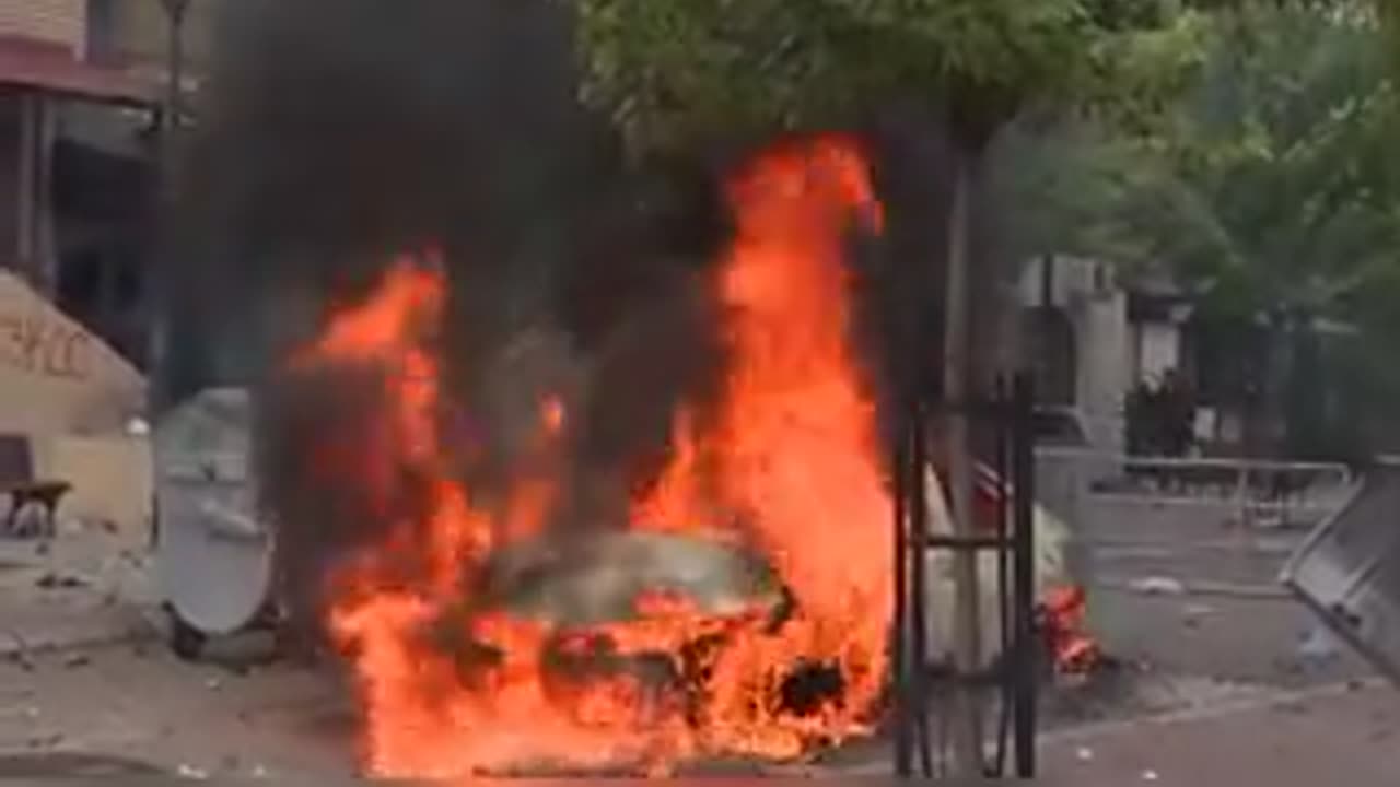 Serbian TV this morning says yesterday's clashes in Kosovo, where NATO