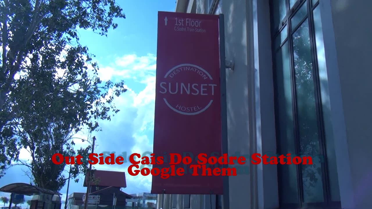 Sun Rise Hostel. By the Ferry and train Point. Lisbon Portugal 2015.
