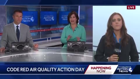 Code Red in #Pittsburgh- Poor Air Quality Due to #Canada #Wildfires