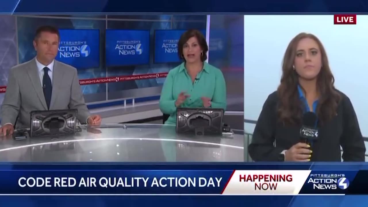 Code Red in #Pittsburgh- Poor Air Quality Due to #Canada #Wildfires