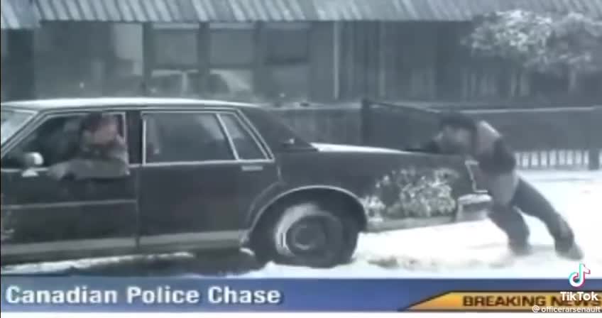 News Break: Canadian Car Chase.