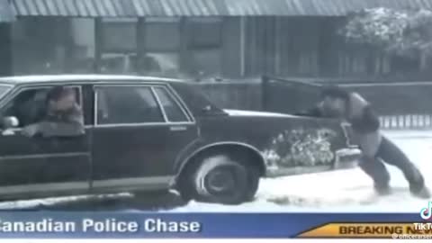 News Break: Canadian Car Chase.