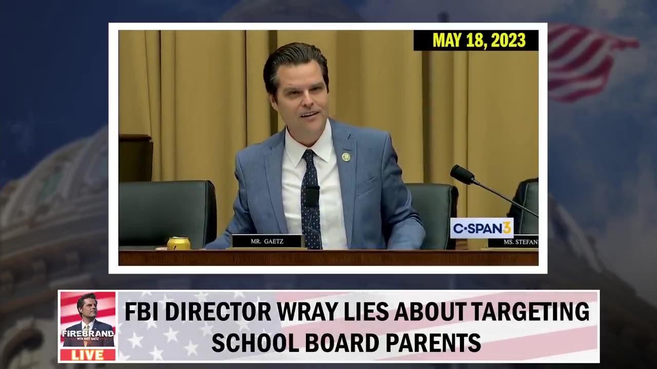 FBI Director LIES About Targeting Parents at School Board Meetings!