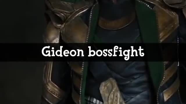 Avengers and Elden Ring. poor Gideon.