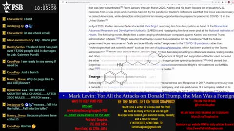 2022-03-14 17:00 EDT - Freedom Rings: with Pamphlet Anon