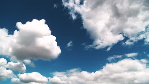 Blue Sky and clouds Time lapse