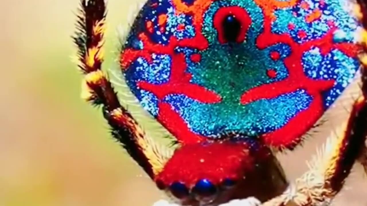 peacock spider