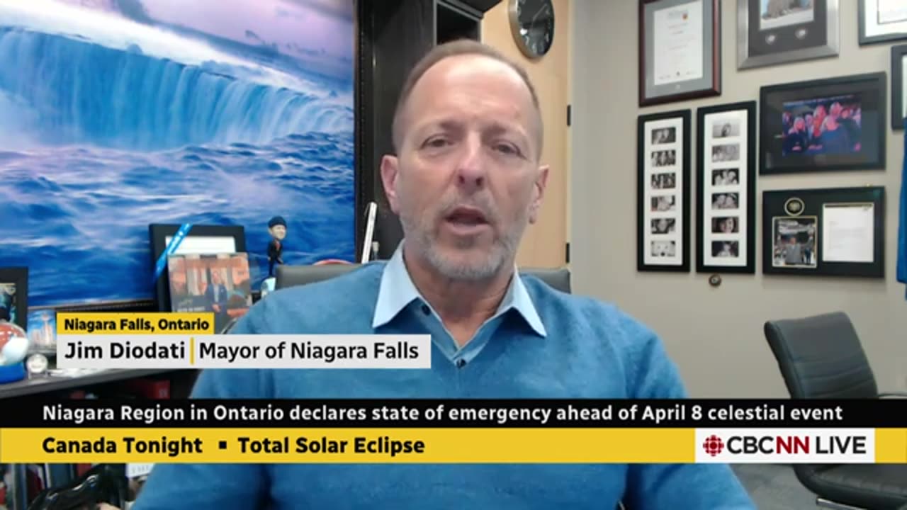 Schools shut down. Niagara Falls, Ont., declares state of emergency ahead of eclipse | Canada Tonight
