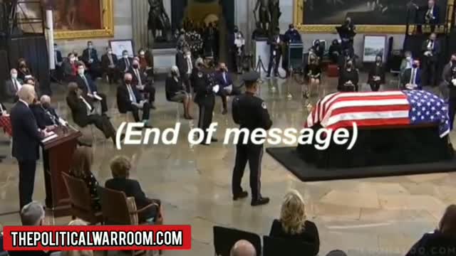 JOE BIDEN IS A TRAVESTY HE (LET'S GO BRANDON) OR (F**KS UP) SENATOR ROBERT DOLE'S FUNERAL