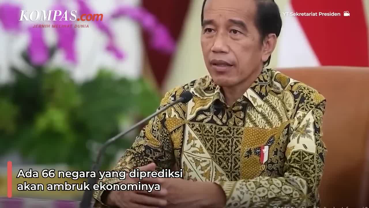 Jokowi Dapat Bocoran dari PBB dan IMF soal Kondisi Ekonomi Dunia Tahun 2023