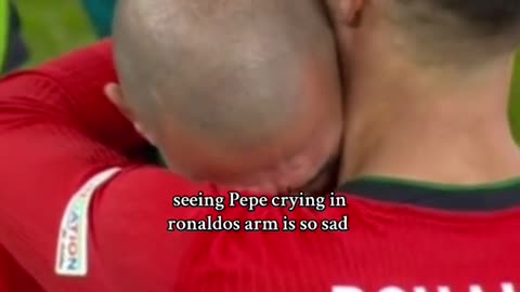 Pepe is crying