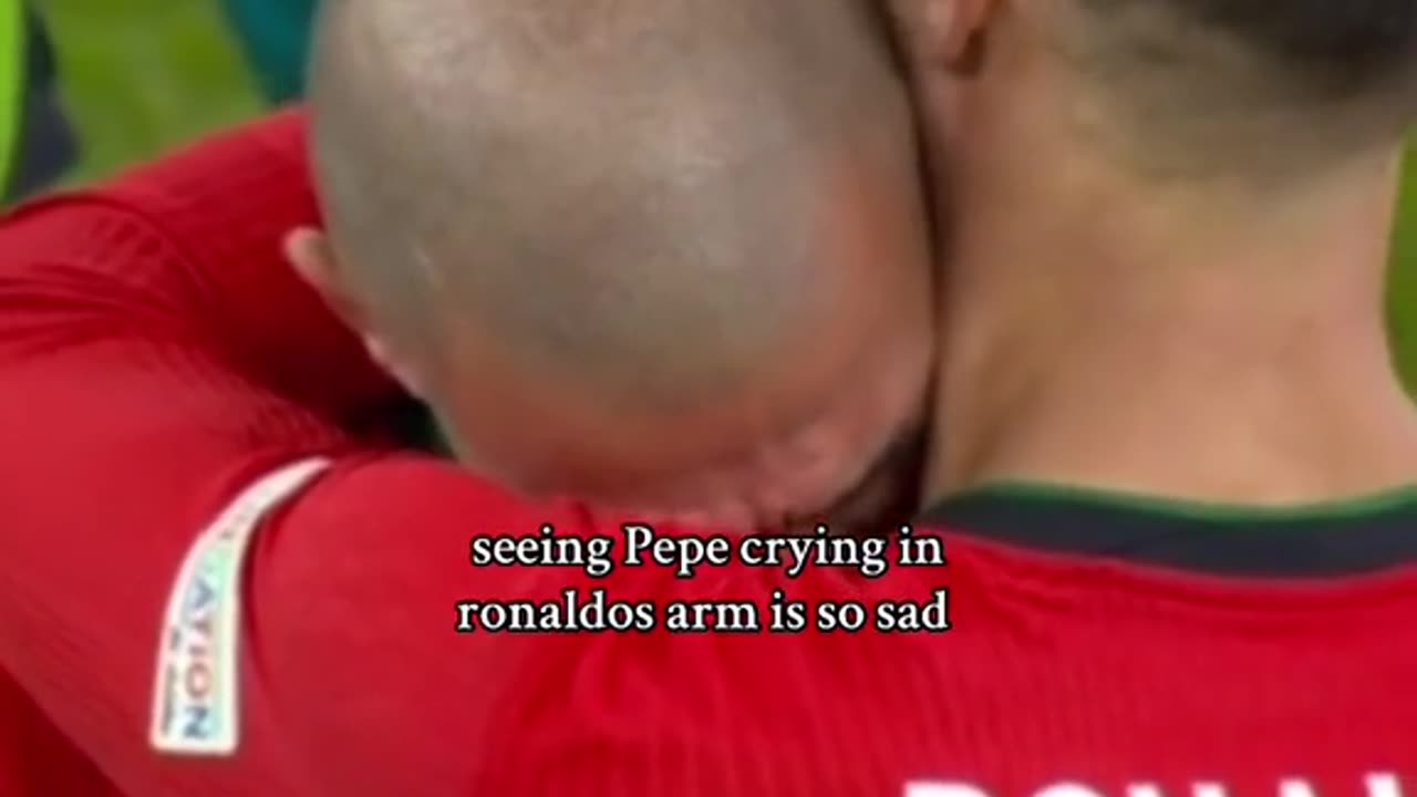 Pepe is crying