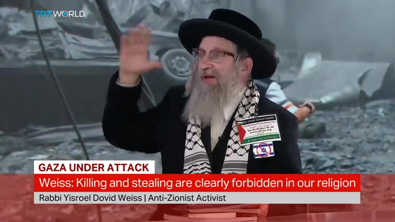 Jewish Religious Leader Reveals How He Feels About Israeli Aggression In Gaza