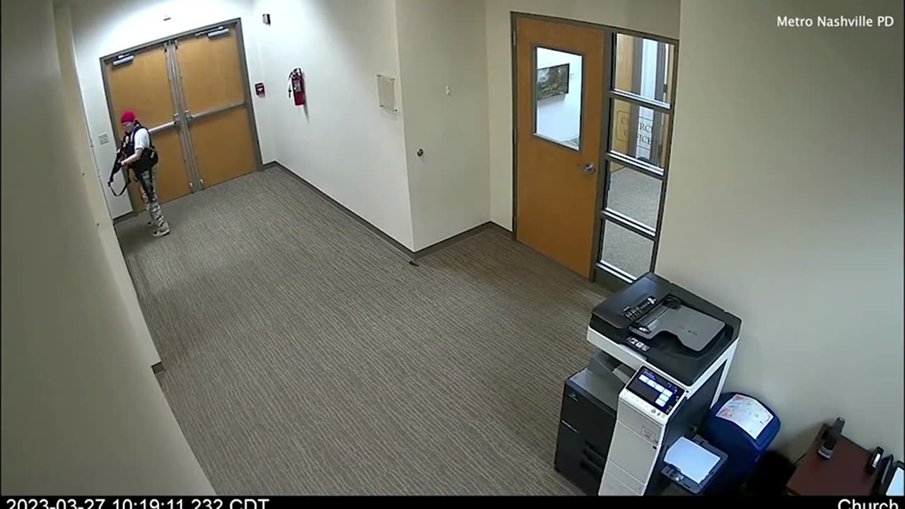 Covenant School Shooting Security Camera