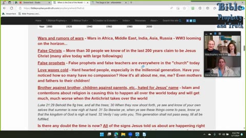 LIVE Sunday 6:30pm EST - Prophecy update and the world we live in