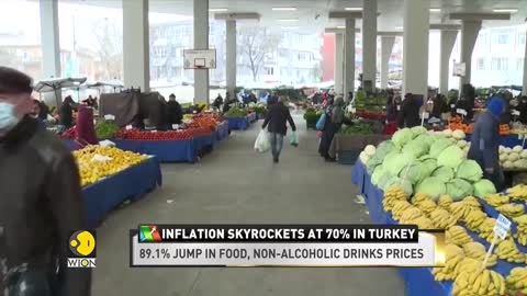 Turkey's inflation surges to 20-year high | 89.1% jump in food prices | World Business Watch | WION