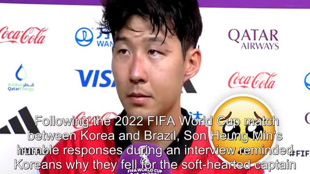 Captain Korea” Son Heung Min’s Humble Post-Game Interview Has Korea Simping All Over Again