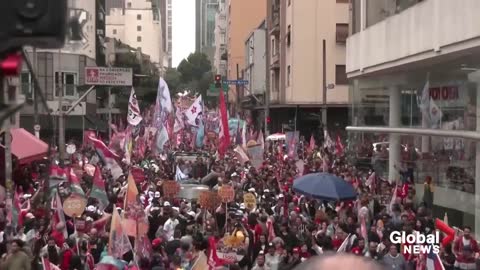 Brazil election: Candidates rally supporters day before hotly contested vote