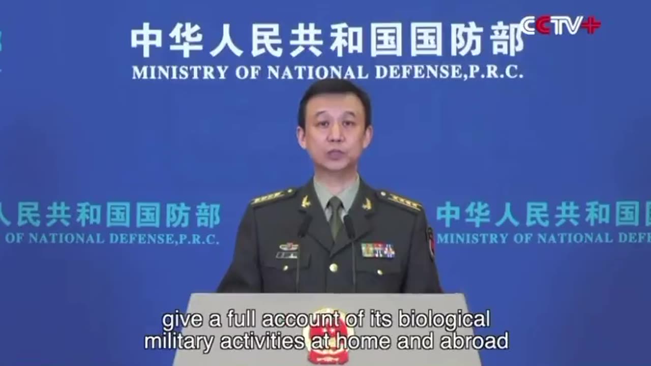 Since the public are on the topic of China, let’s share a video from The Ministry of National Defense from the PRC