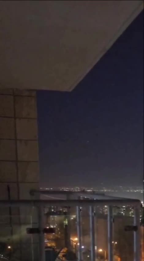 Missiles On Western Galilee