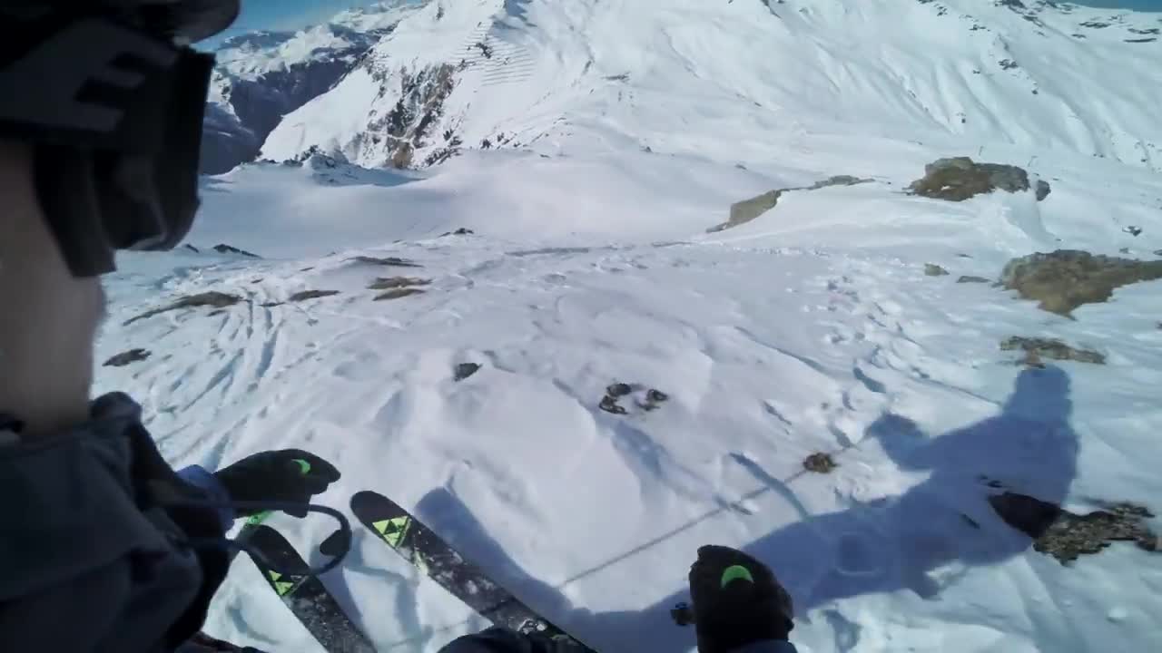 GoPro Line of the Winter_ Max Kroneck - Austria 4.30.15 - Snow