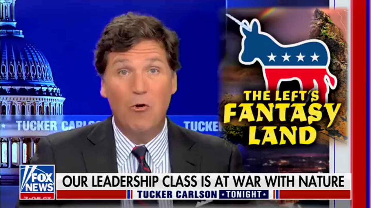 Tucker: "Our leadership class is at open war with nature."