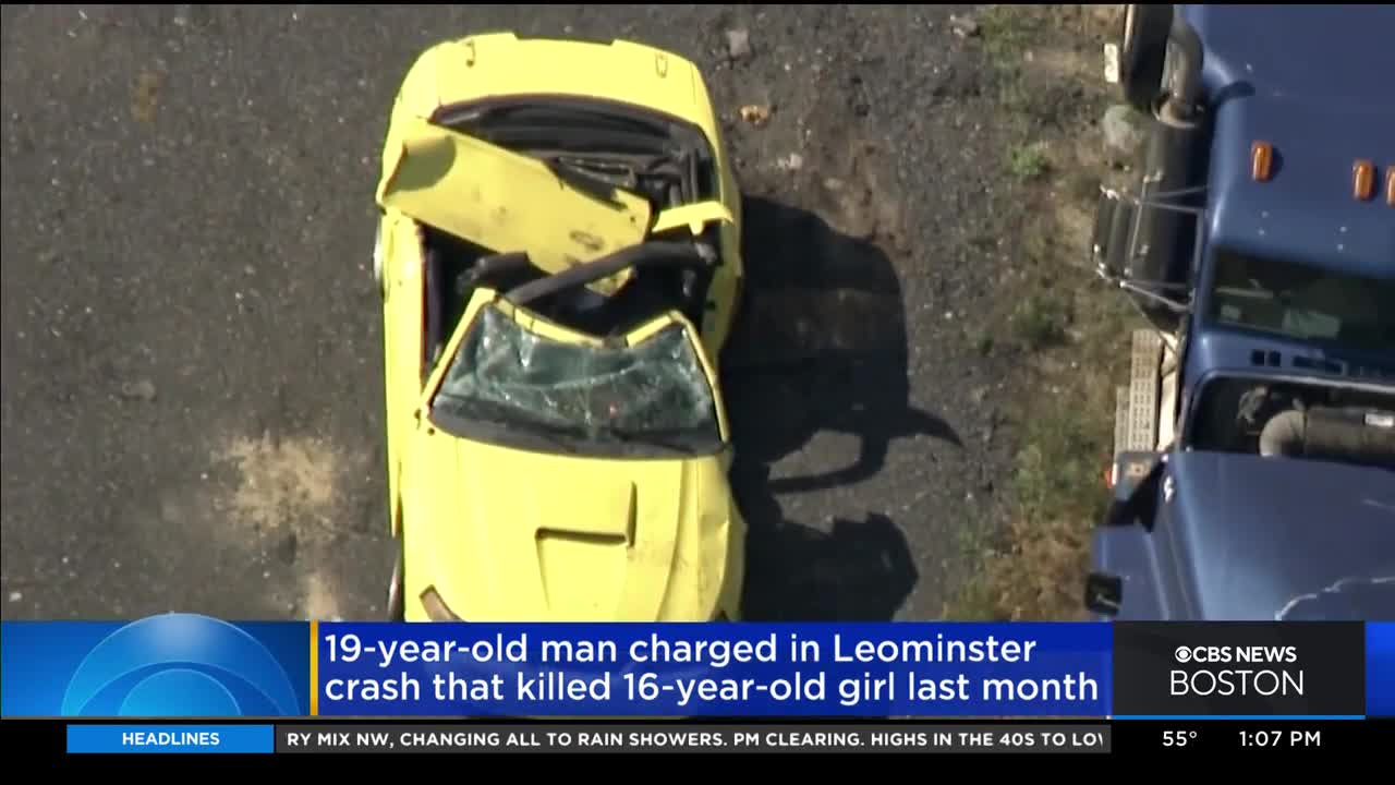 19-year-old driver charged in Leominster crash that killed 16-year-old Krystal Mello